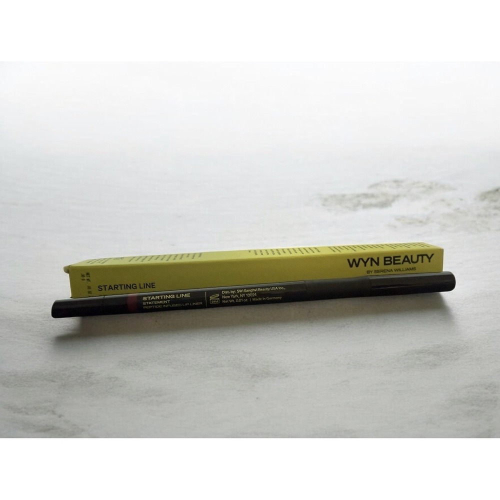 Wyn Beauty By Serena Williams Starting Line Peptide Lip Liner - STATEMENT. NIB